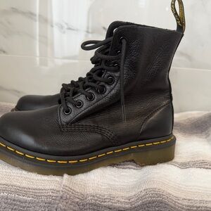 Dr. Martens Black Leather Boots